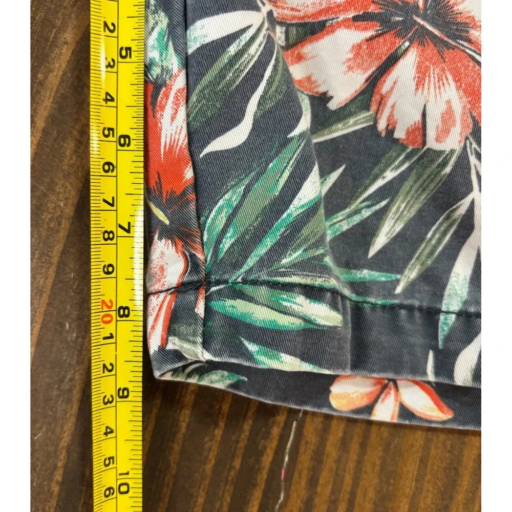 AEROPOSTALE Mens Shorts 29 Tropical Floral Cotton Chino‎ Casual Summer